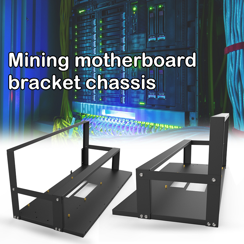 Gpu Mining Rig Frame 8 Gpu - Mijnbouw Case Rack Moederbord Beugel Open