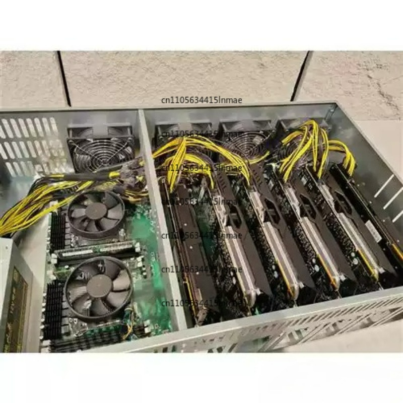 Server Gpu Chassis 4U - Controlecomputer Gewelddadige Fan 4U Multi-Grafische Kaart