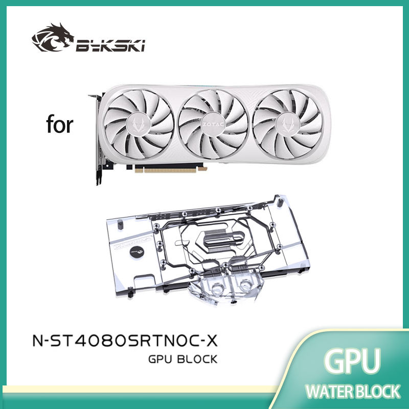 Rtx 4080 Super 16Gb - Bykski GPU Blok voor ZOTAC RTX