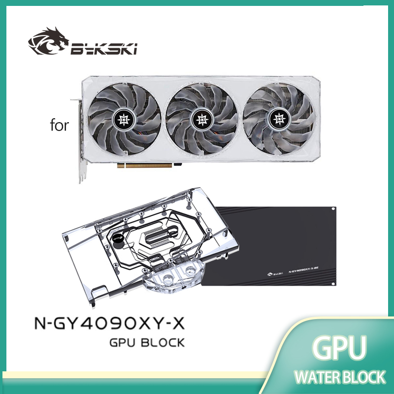 Rtx 4090 Water Block - Bykski N-GY4090XY-X GPU-blok voor GALAXY RTX
