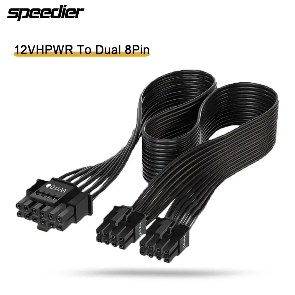 12VHPWR ATX3.0 PCI-E 5.0 Power - Dual 8Pin To 16Pin 12Vhpwr Cable recensie en prijs