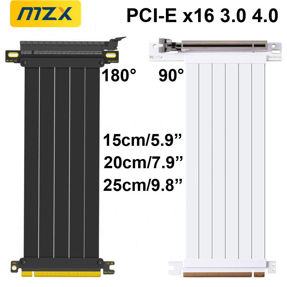 MZX PCIE 4.0 3.0 16X Riser Kab - Itx Gpu Riser Pcie 4.0 16X recensie en prijs