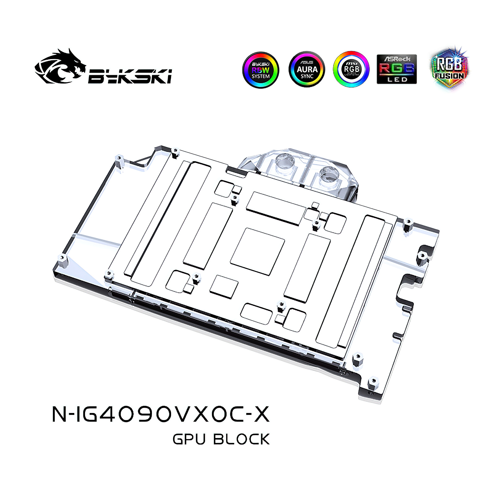 Bykski GPU waterkoeling volled - Rtx 4090 Water Block recensie en prijs