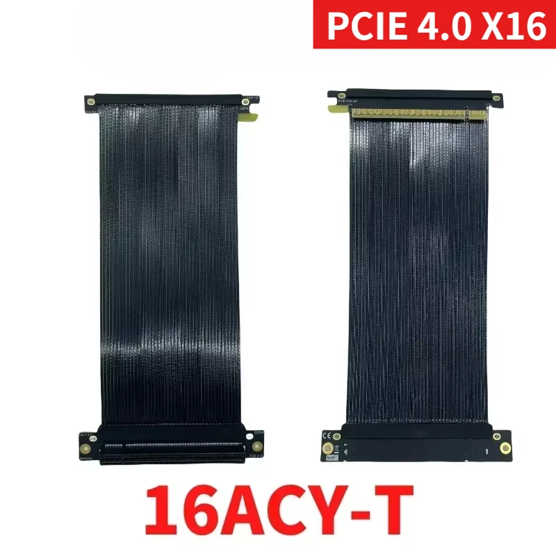 Verzilverde enkele omgekeerde  - Itx Gpu Riser Pcie 4.0 16X recensie en prijs