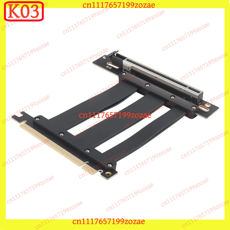 K03 PCIe 5.0 X16 90-graden slo - Pcie 5.0 Gpu Riser Cable recensie en prijs