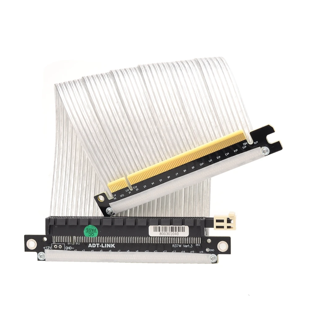 Zilver Wit Reverse PCIE 4.0 Af - Itx Gpu Riser Pcie 4.0 16X recensie en prijs
