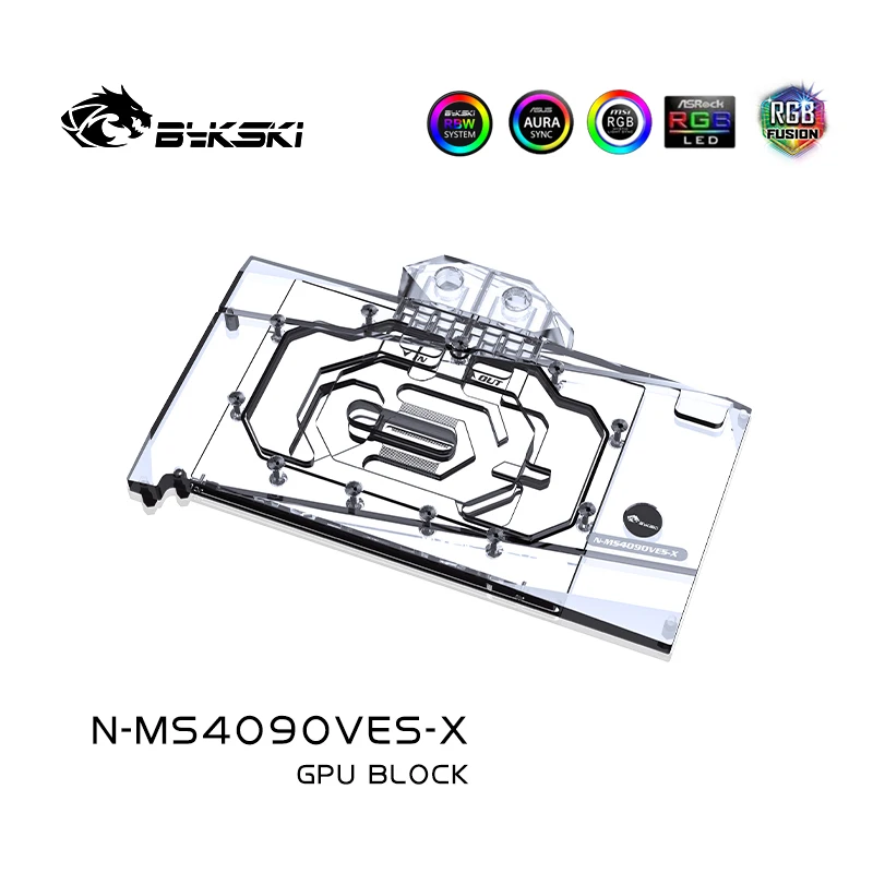 Bykski GPU-blok voor MSI GeFor - Rtx 4090 Water Block recensie en prijs