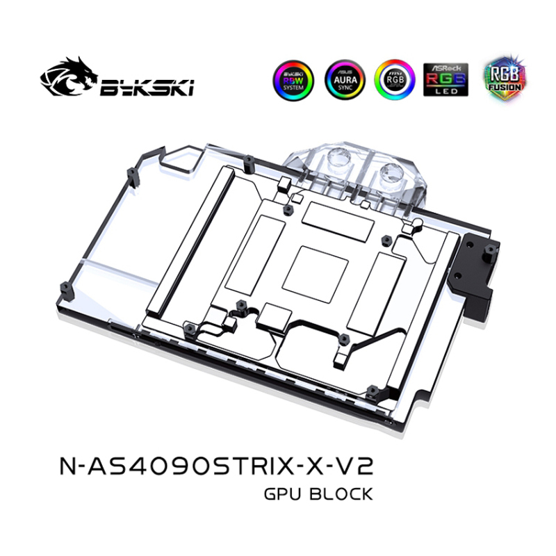Bykski N-AS4090STRIX-X-V2 /GPU - Rtx 4090 Water Block recensie en prijs