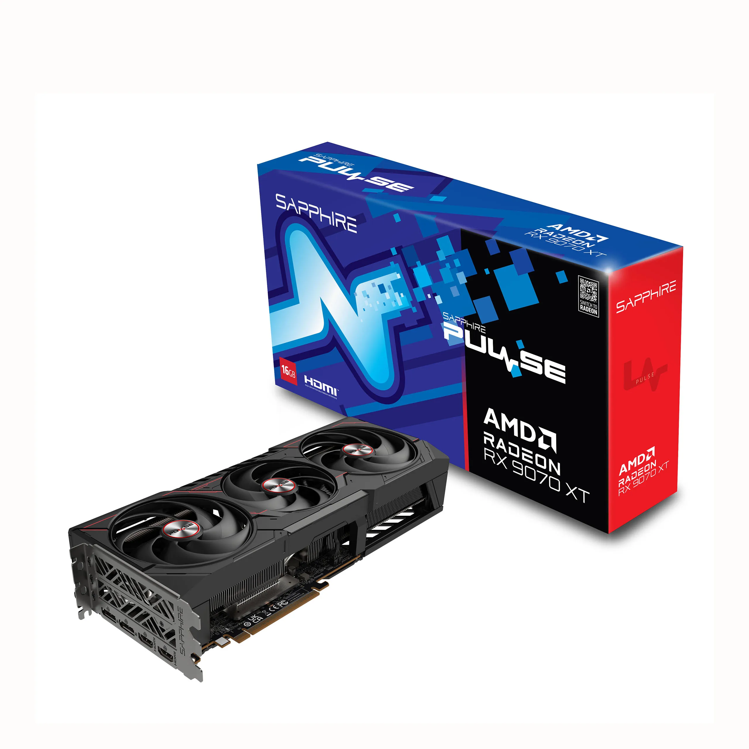 2025 Nieuwe SAPPHIRE PULSE Rad - Rx 9070 16Gb recensie en prijs