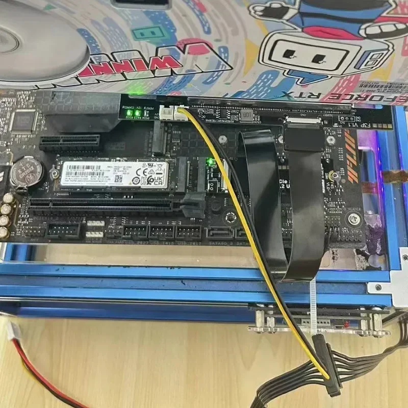 ADT-Link PCIe 5.0 M.2 NGFF NVM - Pcie 5.0 Gpu Riser Cable recensie en prijs