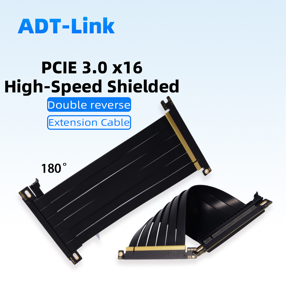 PCIE 3.0 X16 Riser Kabel Dubbe - Pcie 5.0 Gpu Riser Cable recensie en prijs