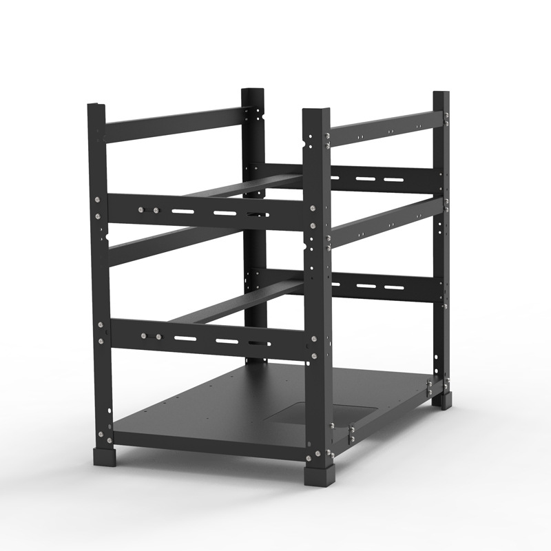 Aangepaste Open Frame GPU-behu - Gpu Mining Rig Frame 8 Gpu recensie en prijs