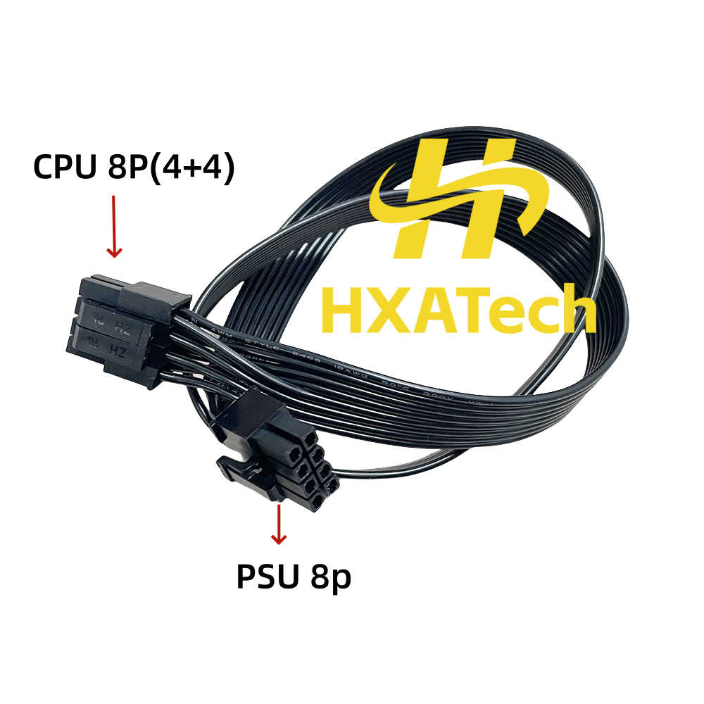 HXATech-12VHPWR 16pin CPU 8pin - Dual 8Pin To 16Pin 12Vhpwr Cable recensie en prijs