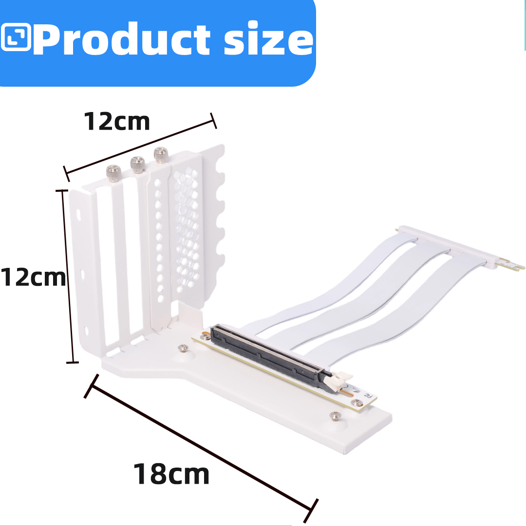 PCIe 3.0 4.0 5.0 GPU Riser Kab - Pcie 5.0 Gpu Riser Cable recensie en prijs