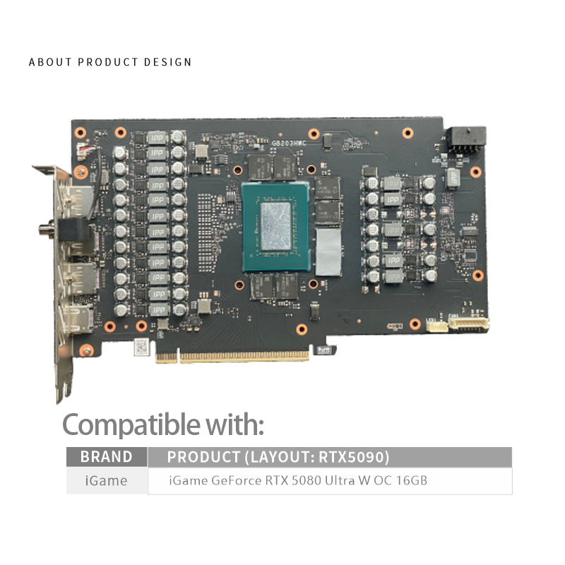 Bykski N-IG5080ULOC-X GPU Blok - Rtx 5080 16Gb recensie en prijs